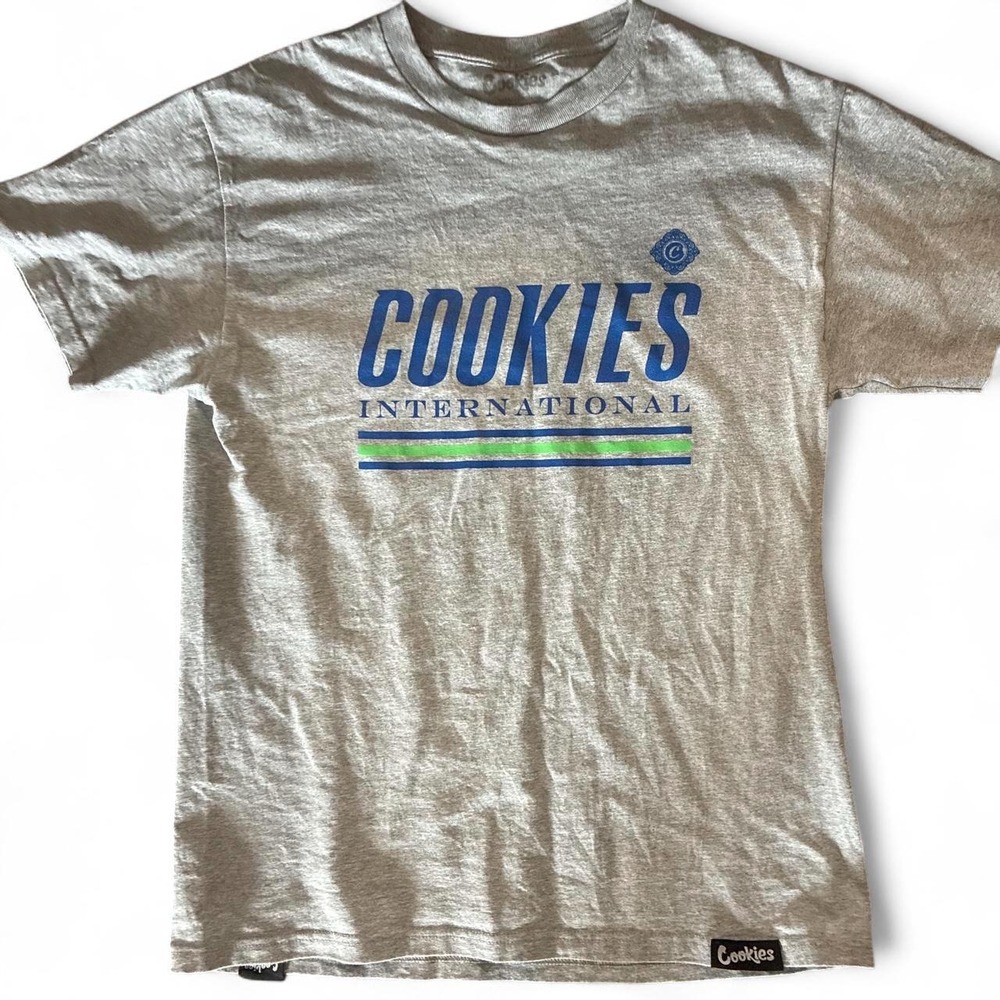 Preowned / lightly used Gray Cookies SF International t-shirt